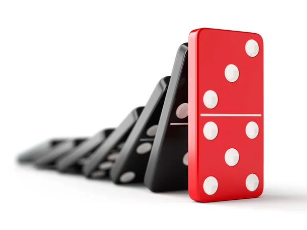 Effetto domino — Foto Stock