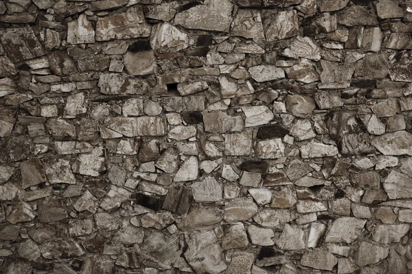 Ancient wall built of bricks — Stock Photo, Image