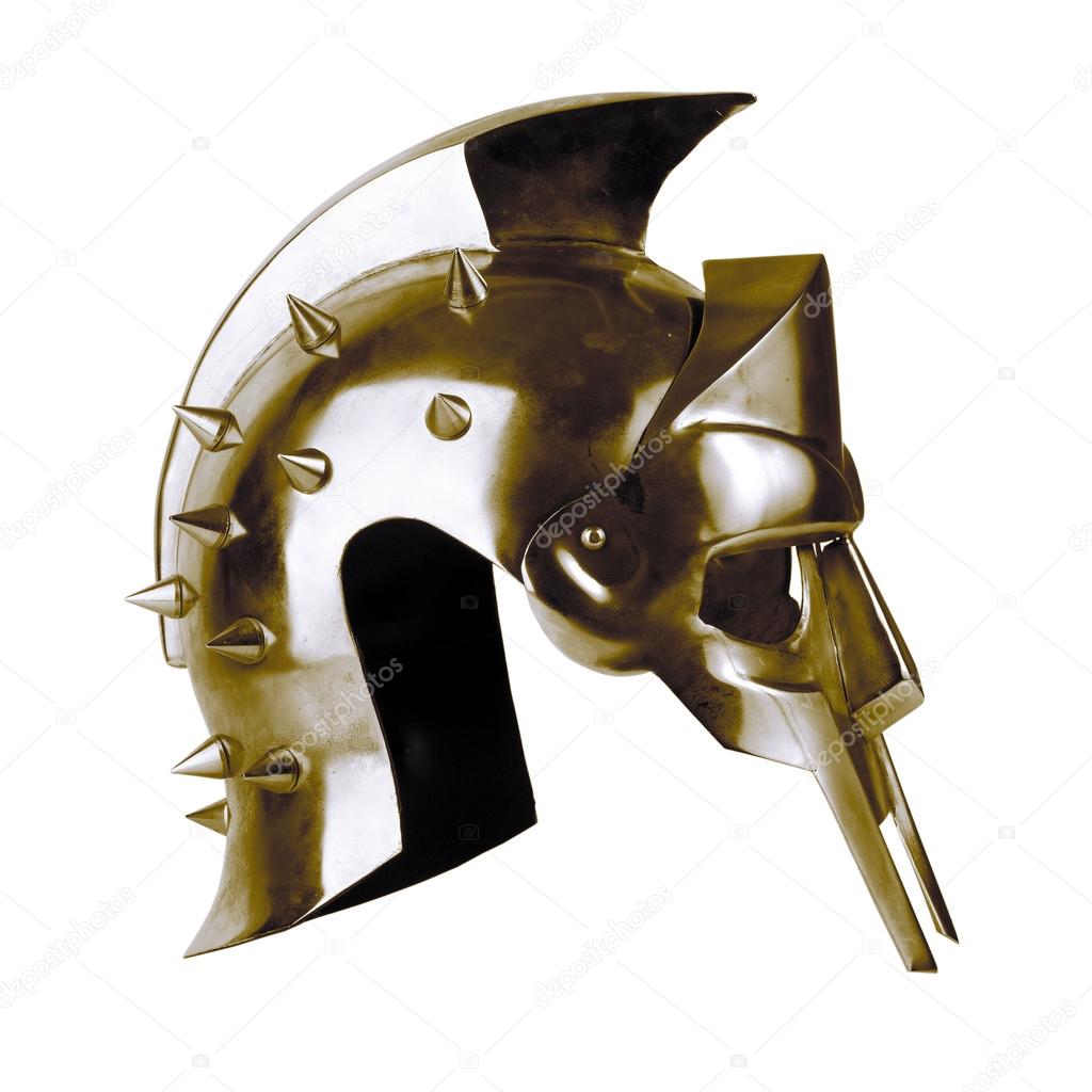 Iron forged Roman legionary helmet