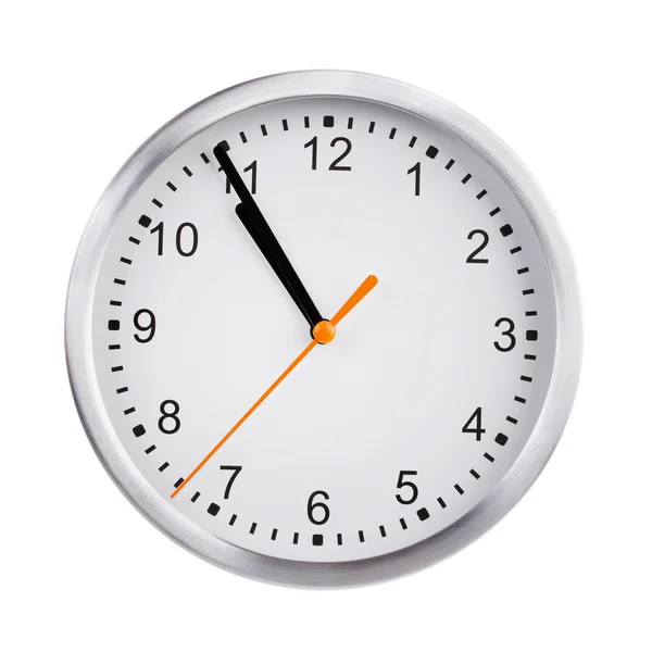 Clock shows half of the second — Stock Photo, Image