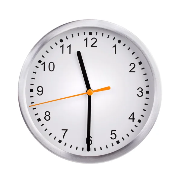 Half past eleven on the clock — Stock Photo, Image