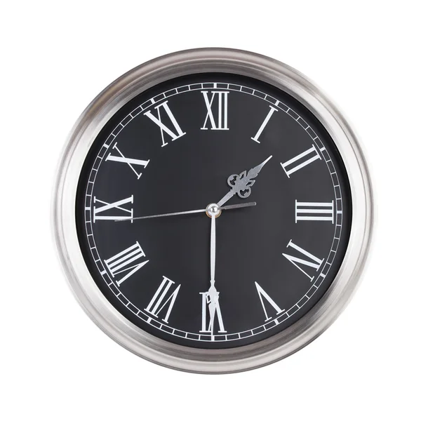 Clock shows half of the second — Stock Photo, Image