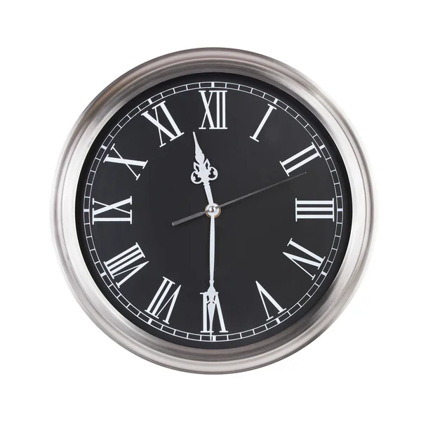 Half past eleven on the clock — Stock Photo, Image