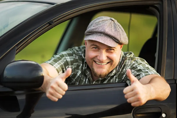 Driver mostra che va tutto bene — Foto Stock