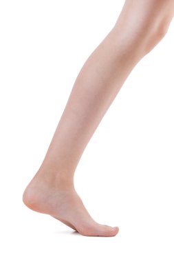 Left human foot clipart