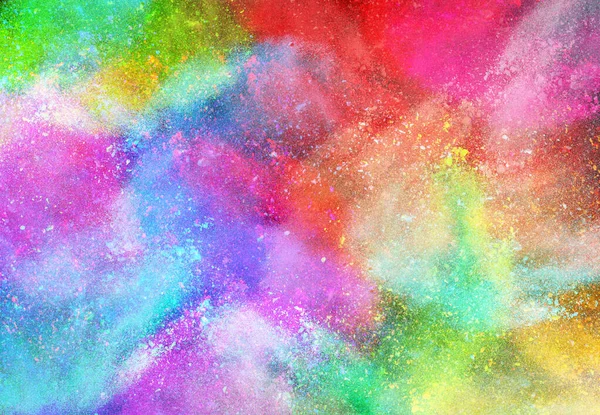 Fondo Colorido Explosión Colorida Del Polvo —  Fotos de Stock