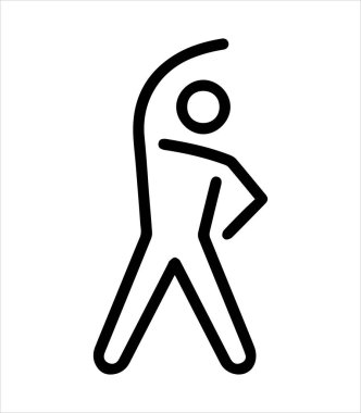 spor adamı simgesi ve spor logosu