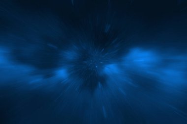 ışık hızında seyahat ediyor.