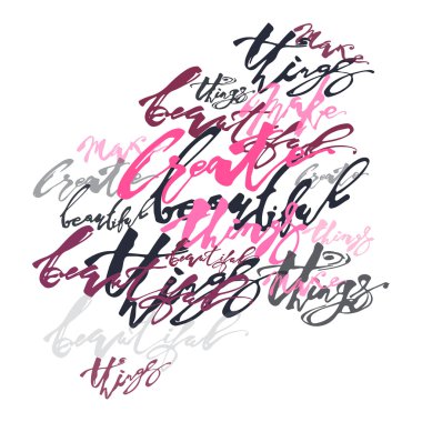 Güzel şeyler oluşturun 