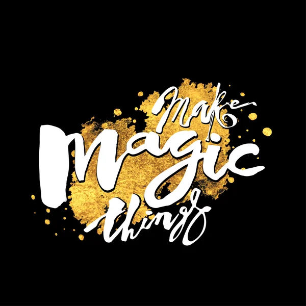 Make magic things — Stock Vector