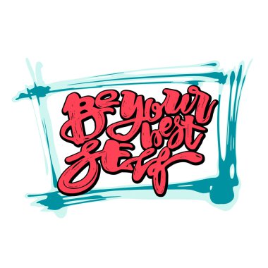 Kendinizi grafiti el yazısı olun 