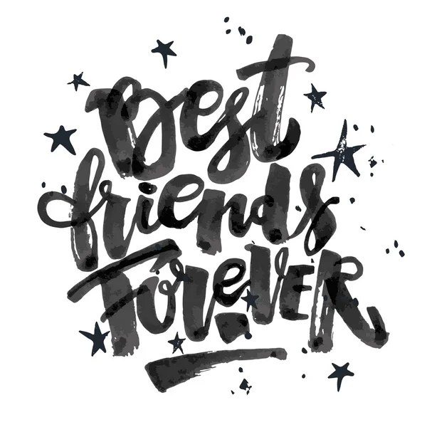 Best friends forever. — Stock Vector