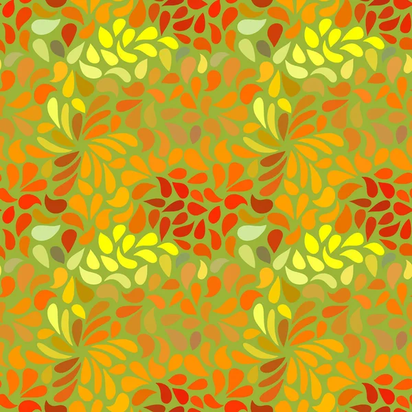 Seamless abstract floral pattern — Stock Vector