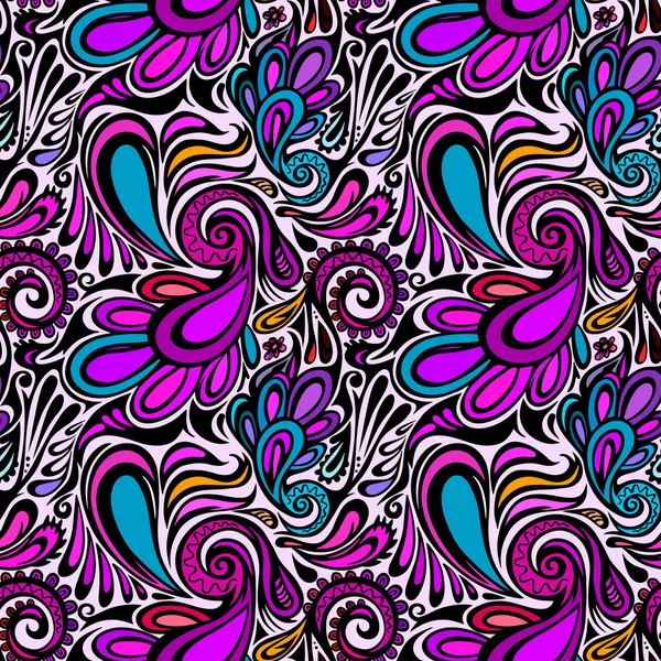 Paisley seamless pattern — Stock Vector