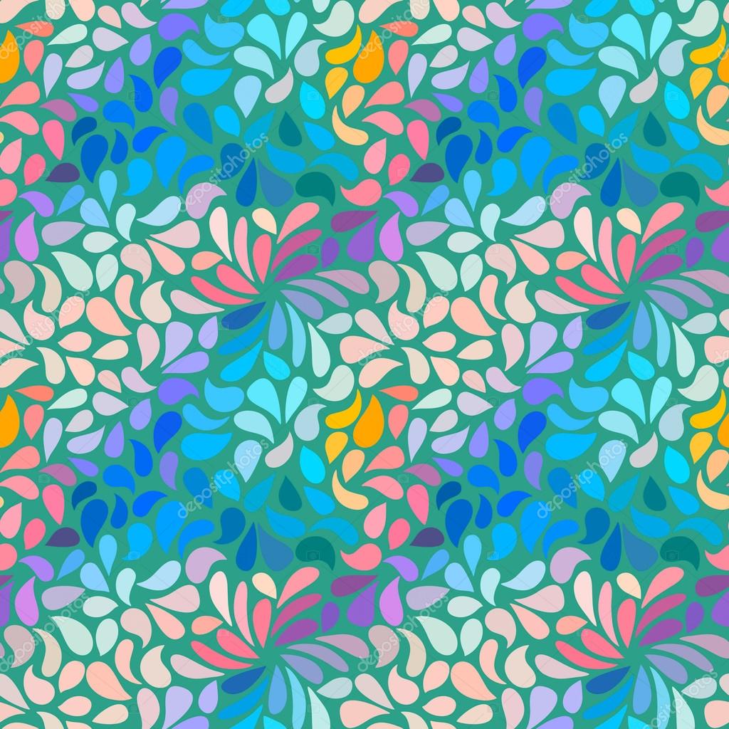 Seamless Abstract Floral Pattern Stock Vector Image By C Olgalis 61485543