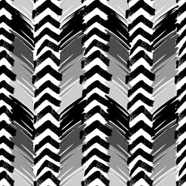 Sorunsuz fırça kalem elle çizilmiş doodle deseni. Vektör arka plan 