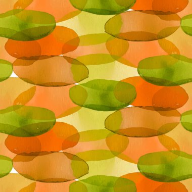 Sorunsuz vektör sanatsal tasarım sulu boya leke desen