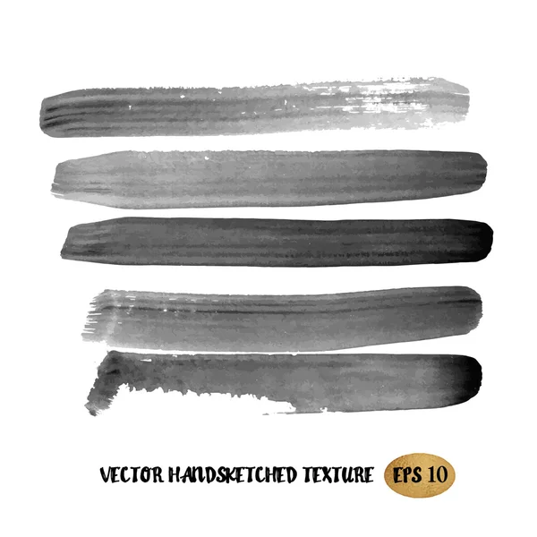 Tinta grunge textura dibujada a mano. Vector Eps10 ilustración garabato — Archivo Imágenes Vectoriales