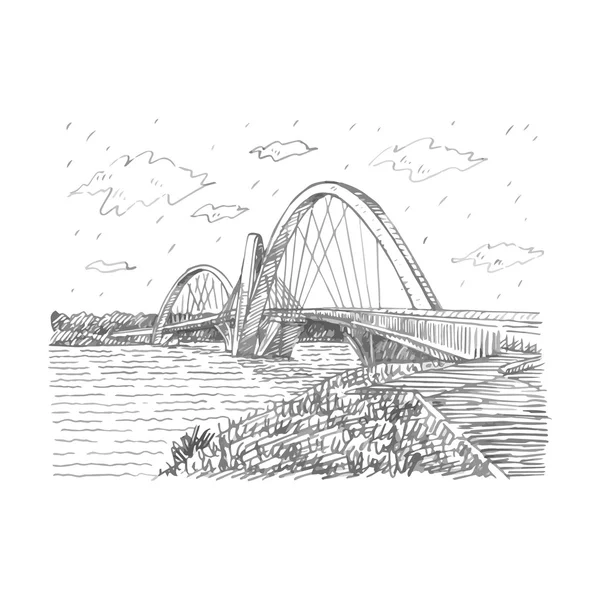 Juscelino Kubitschek Köprüsü, Başkan Jk köprü veya Jk köprü olarak da bilinir. 