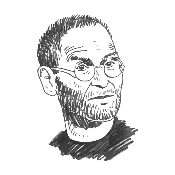 Steve Jobs portresi. 