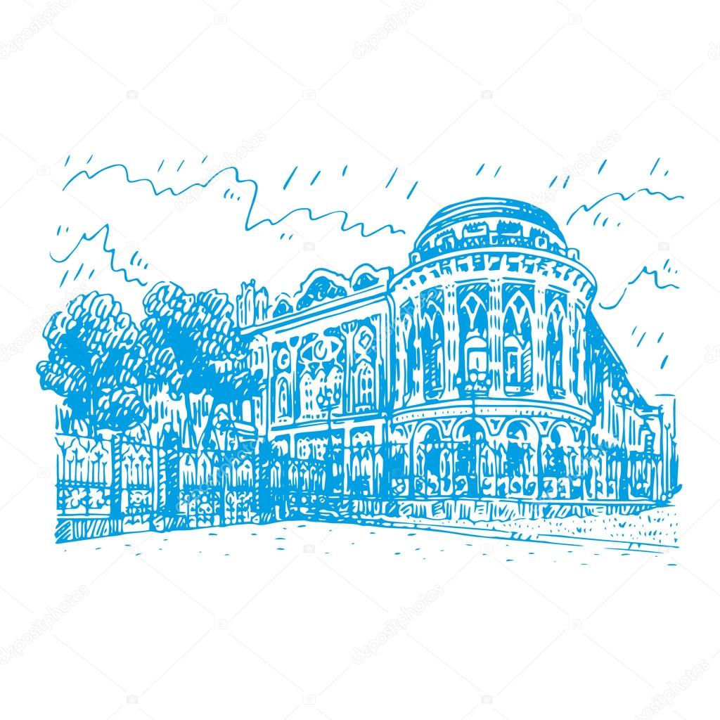 Дом Севастьянова Екатеринбург Графика