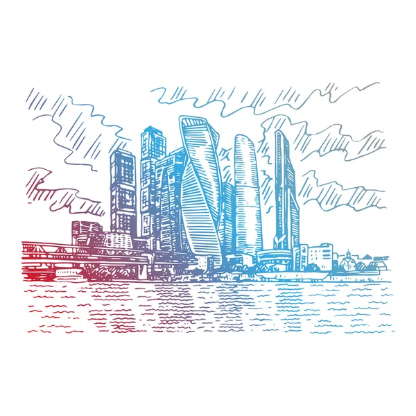 Moskova (Moskova Uluslararası İş Merkezi), Rusya.