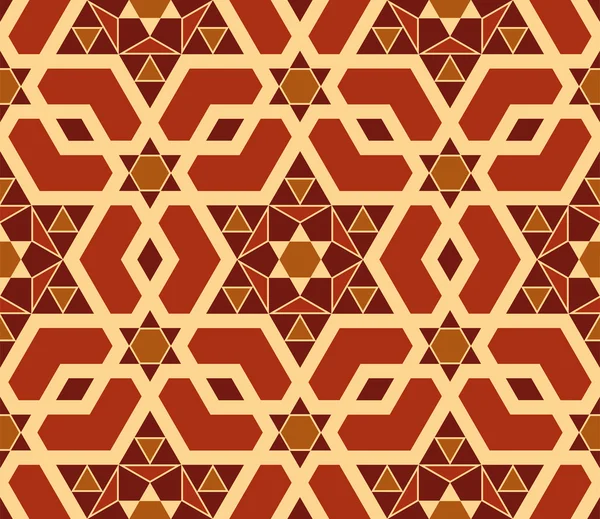 Patrón de mosaico inconsútil basado en polígonos . — Archivo Imágenes Vectoriales