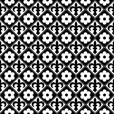 Gotik seamless modeli.