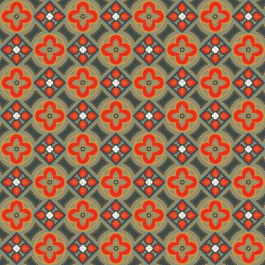 Geometrik Kusursuz Desen.