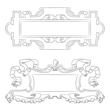 Vektör Kenarlıkları.