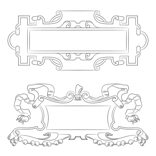 Frontières vectorielles. — Image vectorielle