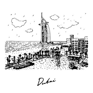 Burj Al Arab hotel, Dubai, Birleşik Arap Emirlikleri.