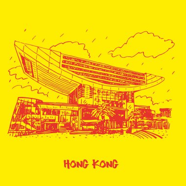 en yüksek kulenin hong Kong, Çin.