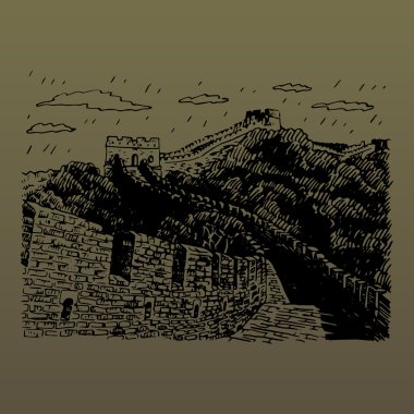 Çin Seddi, beijing, Çin.