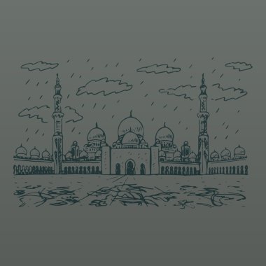 Şeyh Zayed Ulu Cami Abu Dabi, BAE.