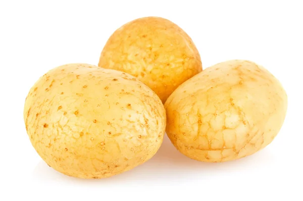 Nuevas patatas frescas orgánicas crudas — Foto de Stock