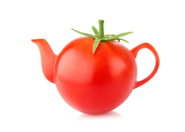 Reife Tomaten isoliert — Stockfoto