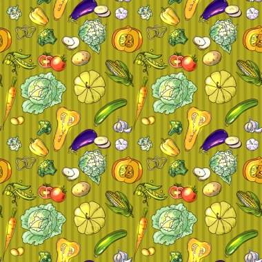 vektör çizimi sebze