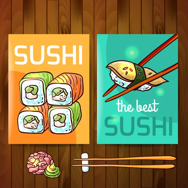 El mejor sushi — Archivo Imágenes Vectoriales