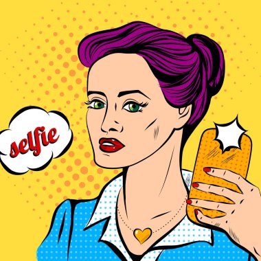 Pop art kız