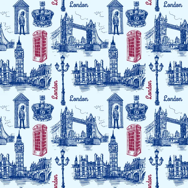 london sketch illustration