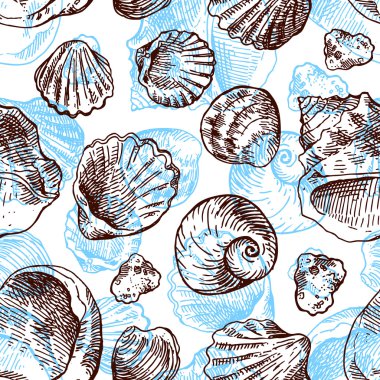 Kabuk elle çizilmiş