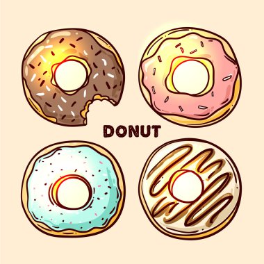 çizilmiş poğaça verin