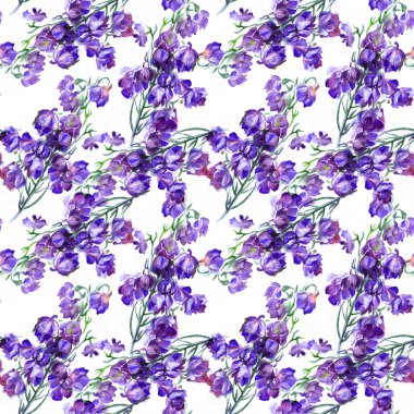 sulu boya dekoratif çiçek