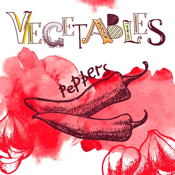 Vector vegetal fondo — Archivo Imágenes Vectoriales