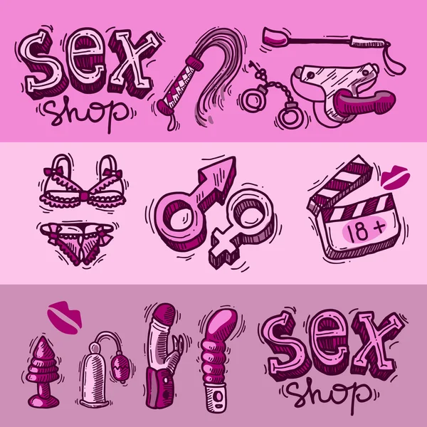 Sex-Shop — Image vectorielle