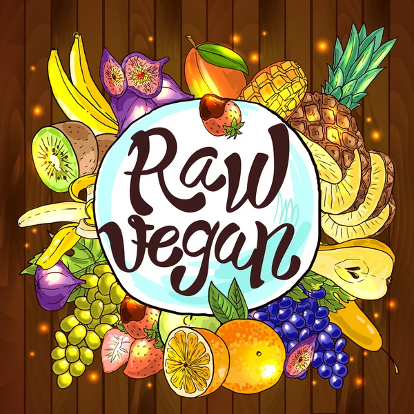 RAW Vegan — Διανυσματικό Αρχείο