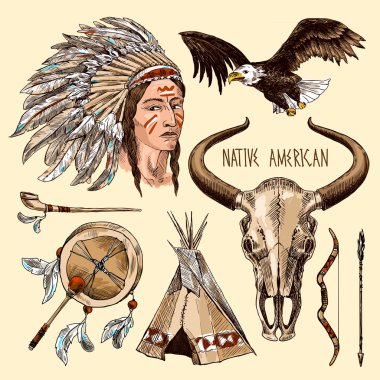 native american clipart