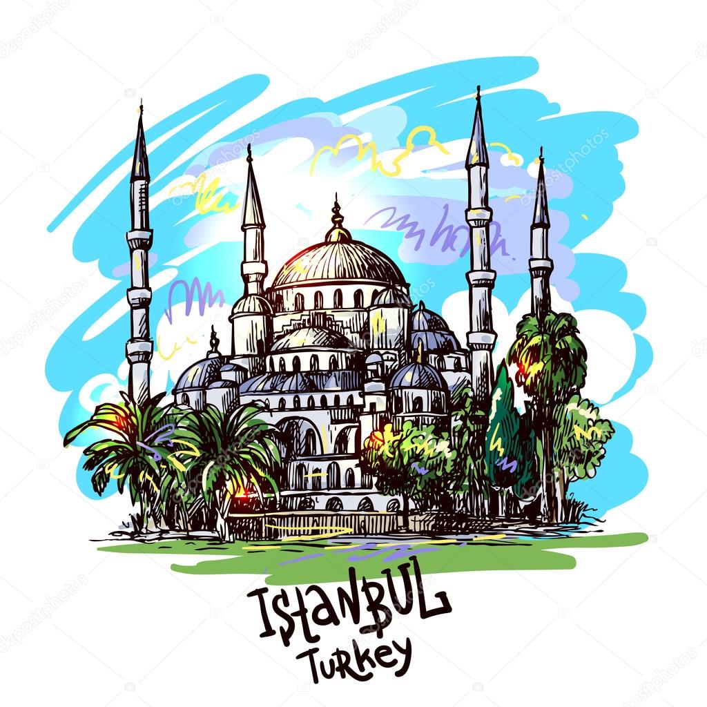 Istanbul blue mosque