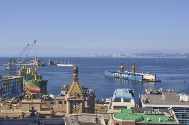 Bağlantı noktası şehir Valparaiso